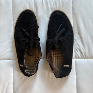 Vans Men's Black Suede, Loafers style sneakers